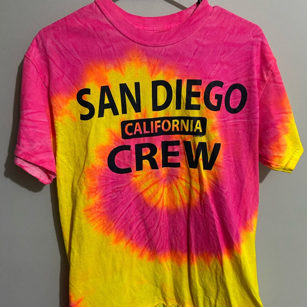 San Diego TieDye Short Sleeve T-Shirt